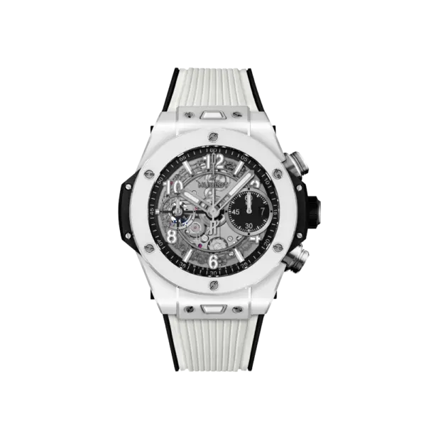 Hublot Big Bang Unico White ceramic, 42mm, Ref# 441.HX.1170.RX