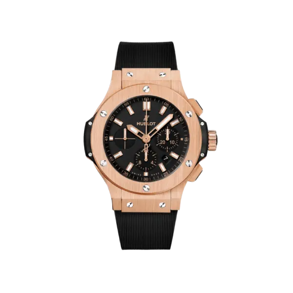 Hublot Big Bang, Gold Chronograph, 18k Rose Gold, 44 mm, Ref# 301.RX.1180.RX