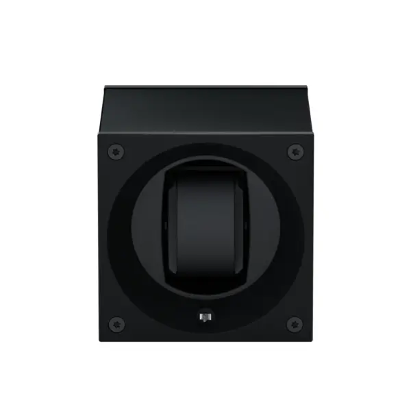 Swiss Kubik Masterbox – Aluminum Black, Single Watch Winder