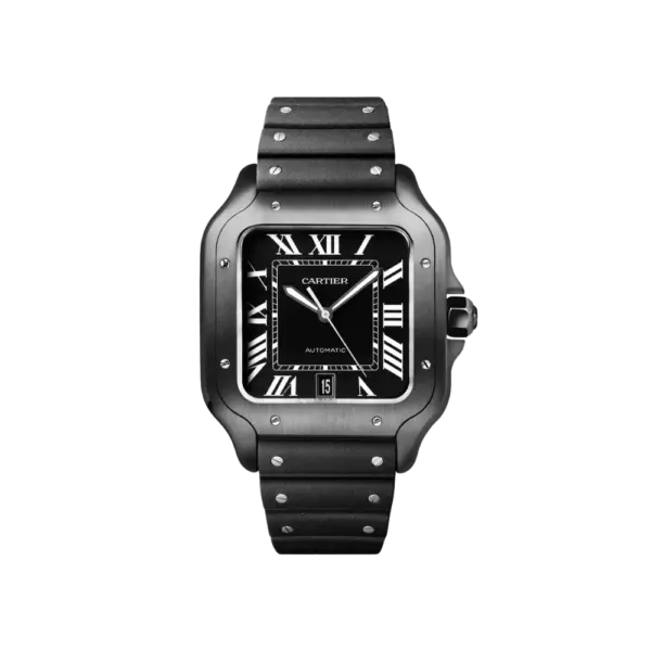 Santos de Cartier Large ADLC Black