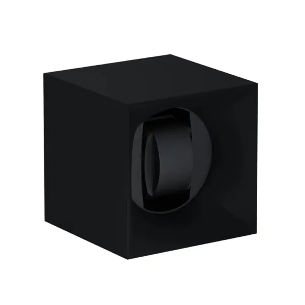 Swiss Kubik Startbox Black Soft Touch Single Watch Winder