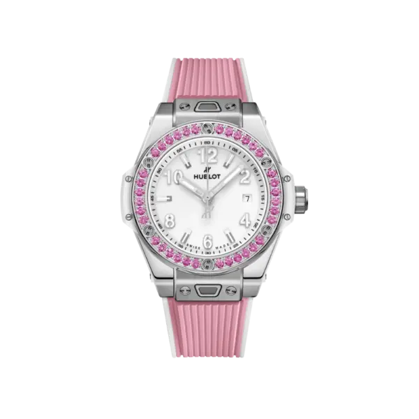 Big Bang One Click Joyful Steel Pink Ref. 485.SP.2210.RX.1233