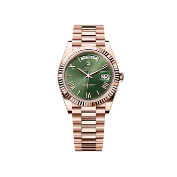 Rolex Day-Date 40 Everose gold Ref# 228235-0025