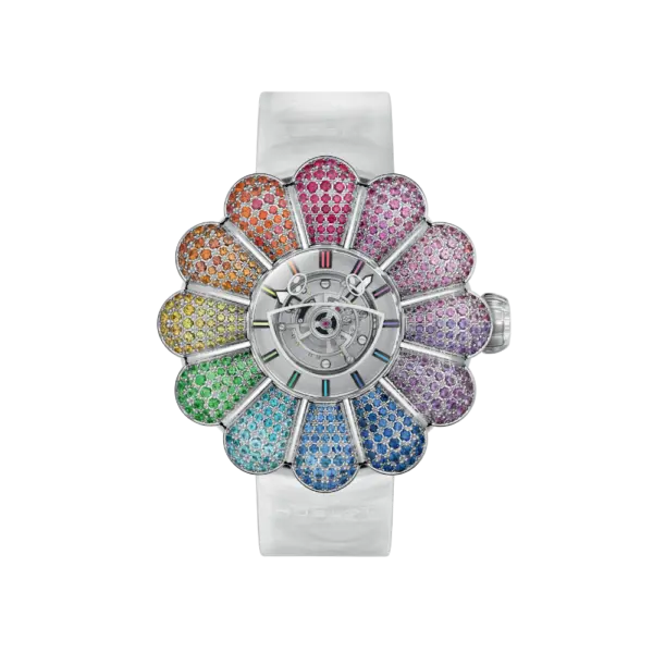Exceptional Timepieces MP-15 Takashi Murakami Tourbillon Sapphire Rainbow Ref. 915.JX.4802.RT.1199