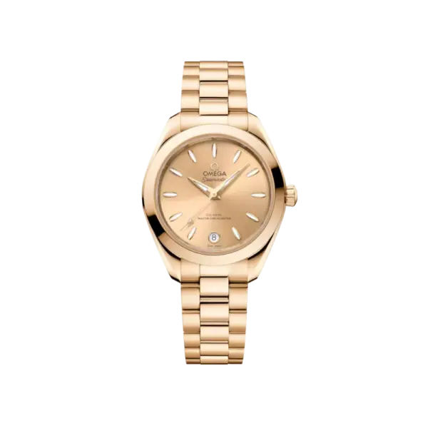 Seamaster Aqua Terra 150M 30 mm Moonshine Gold Ref. 220.50.30.20.08.001
