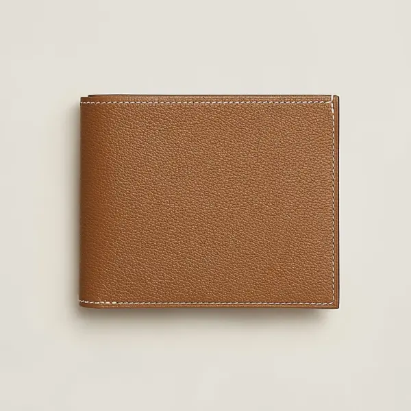 Hermes Citizen Twill Compact Card Holder 
