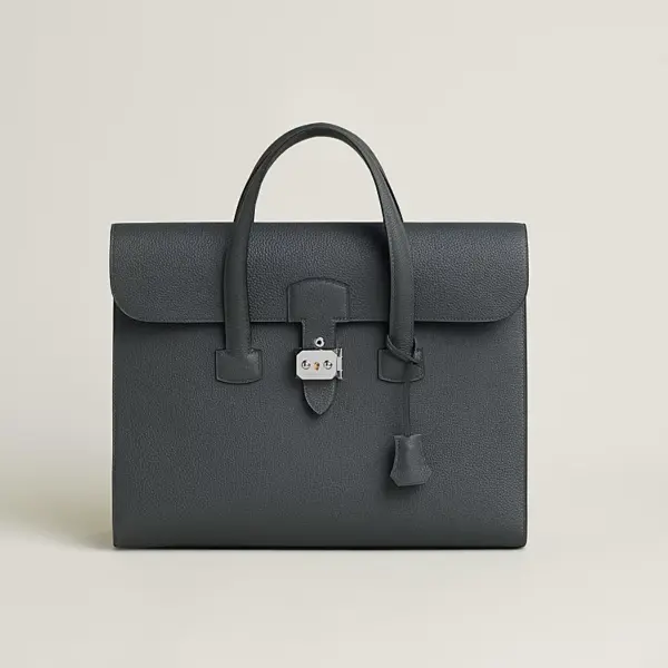 Hermes Sac A Depeches Light 1-36 Briefcase